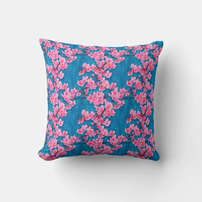 Coussin Fleur Sakura (Recto)