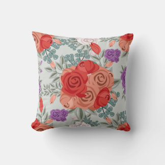 Coussin Fleur vintage
