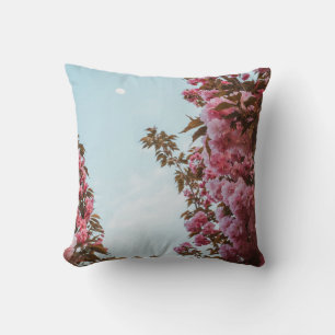 Coussin Fleurs à pétales roses