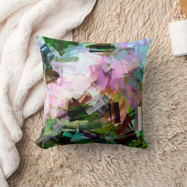 COUSSIN FLEURS ABSTRAITES (Couverture)