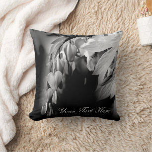 Coussin Fleurs cardiaques saignantes Personnalisées