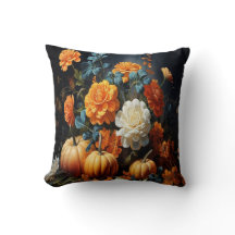 Fleurs Citrouilles d'Halloween