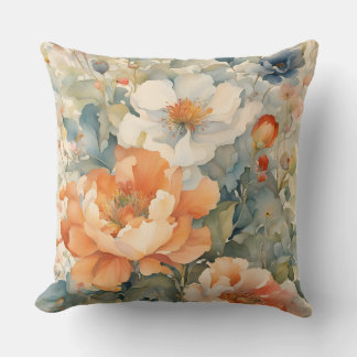 Coussin Fleurs dans Paris