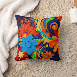 Coussin Fleurs d'art
