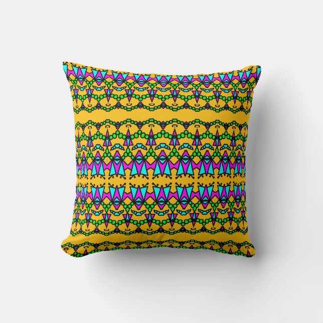 Coussin Fleurs de boeufs de Doodle (Recto)