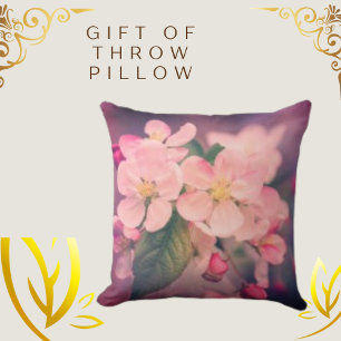 Coussin Fleurs de fleurs de cerisier
