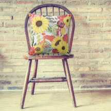 Fleurs de l'automne précoce Monogramme Jeu d'oreil