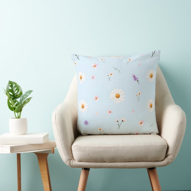 Coussin Fleurs de lilas  (Chaise)