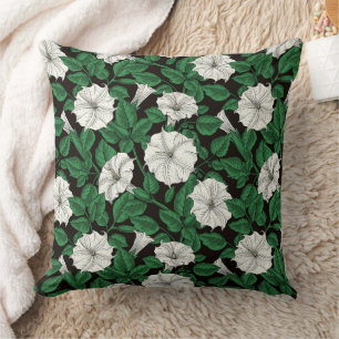 Coussin Fleurs de lune 2