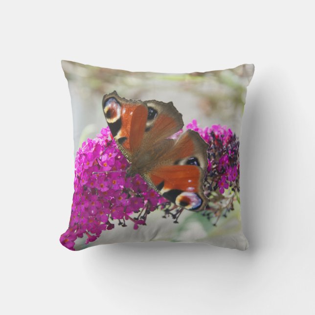 Coussin Fleurs de papillon (Recto)