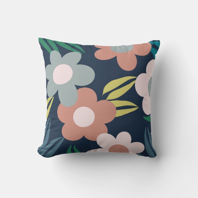 Coussin Fleurs de printemps (Recto)