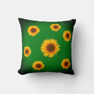 Coussin Fleurs de soleil
