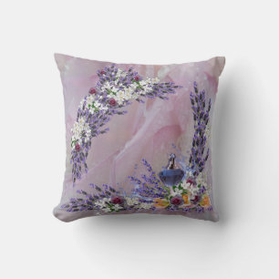 Coussin Fleurs de Tuberose et de Lavande
