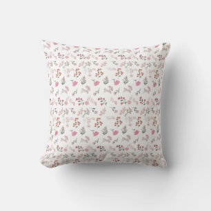 Coussin Fleurs délicates assorties en Motif