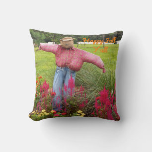 Coussin Fleurs d'épouvantail et d'automne à Bok Tower Gard
