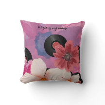 Fleurs et vinyle