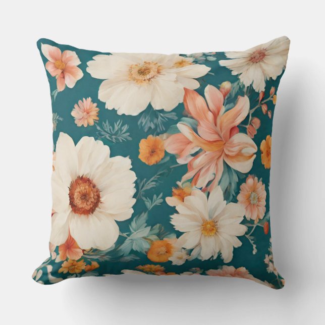 Coussin Fleurs Extraordinaires (Recto)