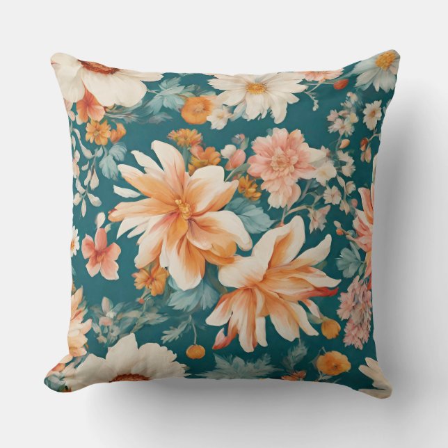 Coussin Fleurs Extraordinaires (Recto)