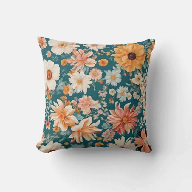 Coussin Fleurs Extraordinaires (Recto)