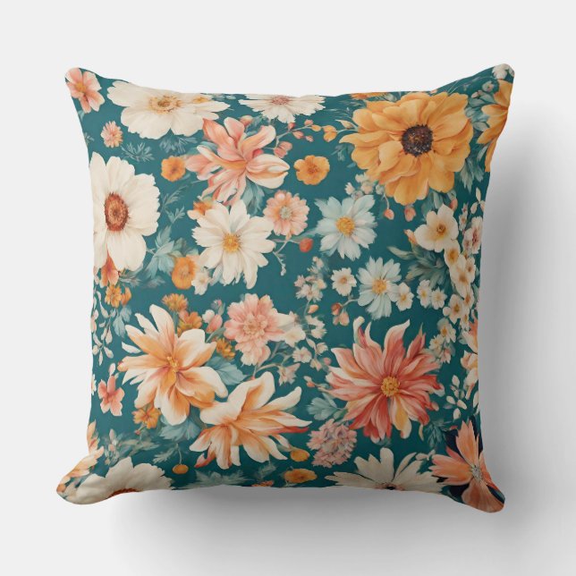 Coussin Fleurs Extraordinaires (Recto)