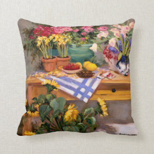 Coussin Fleurs fraîches I