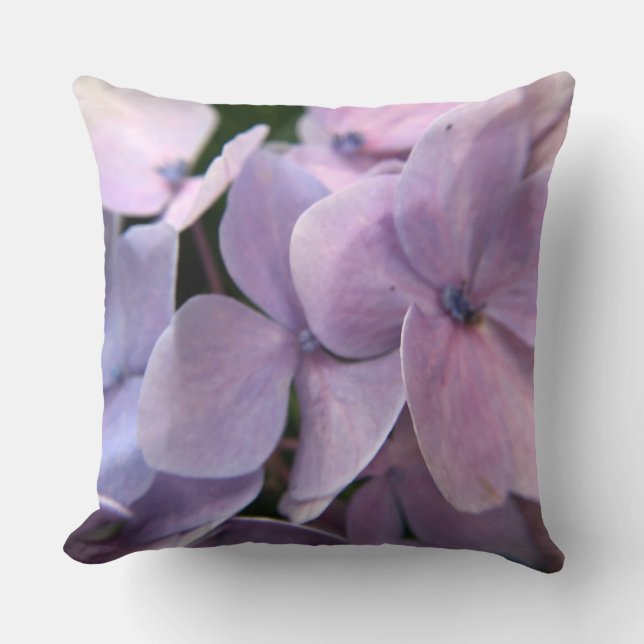 Coussin Fleurs hyacinthe (Recto)