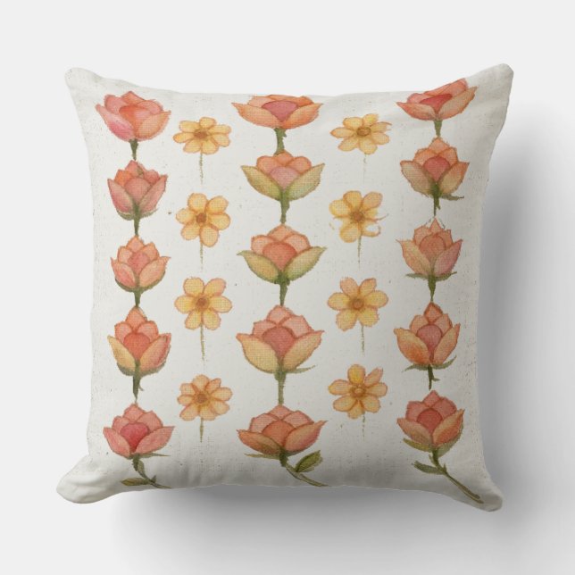 Coussin Fleurs Murmurantes (Recto)