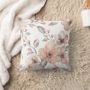 Coussin Fleurs Pastel