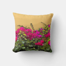 Fleurs roses chaudes