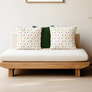 Coussin Fleurs sauvages aquarelle