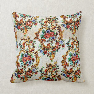 Coussin Fleurs victoriennes