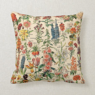 Coussin Fleurs vintages