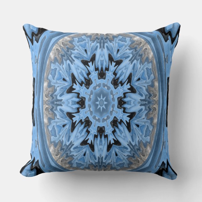 Coussin Flocon de neige glacé..... (Recto)