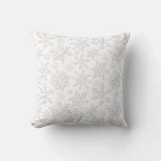 Coussin Flocons de neige Frost & Flourish – Glace