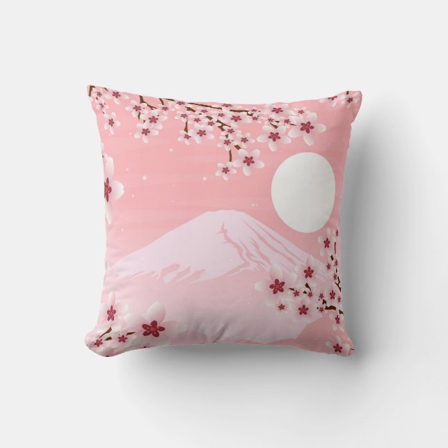 Coussin Floraison hivernale (Recto)