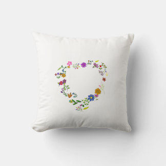 Coussin floral