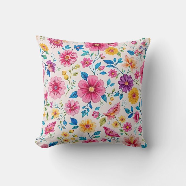Coussin floral (Recto)