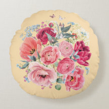 coussin floral