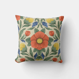 Coussin Floral Art Folk