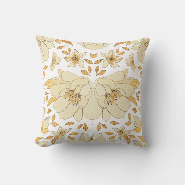 Coussin Floral - Belle Fleur Design pour Cosy H (Recto)