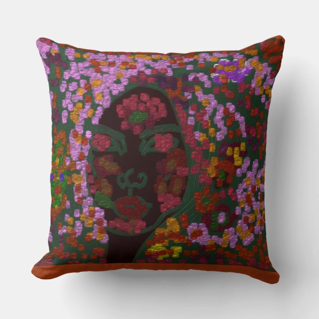 Coussin Floral Bride (Recto)