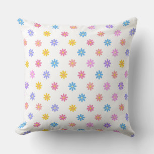 Coussin Floral coloré mignon