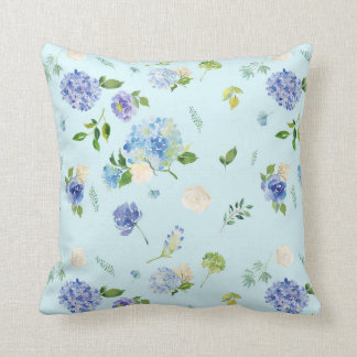 Coussin floral d'accent