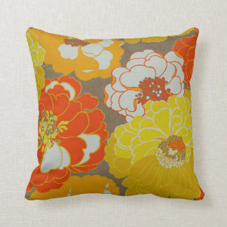 Coussin floral de LA de musée