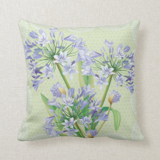 Coussin floral de lis africain