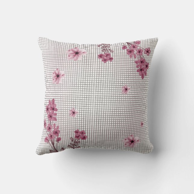 Coussin Floral Elegance (Verso)