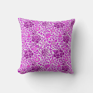 Coussin Floral jacobéen, Améthyste pourpre et Lilac