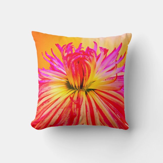 Coussin floral par Tamara Diaz Art  (Recto)
