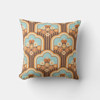 Coussin Floral Retro : les années 70 revival du papier pei