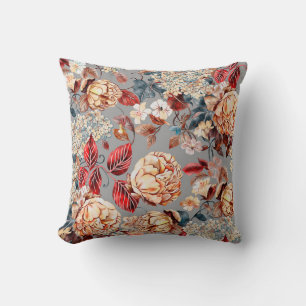 Coussin Floral sans couture motif, arrière - plan Art nouv
